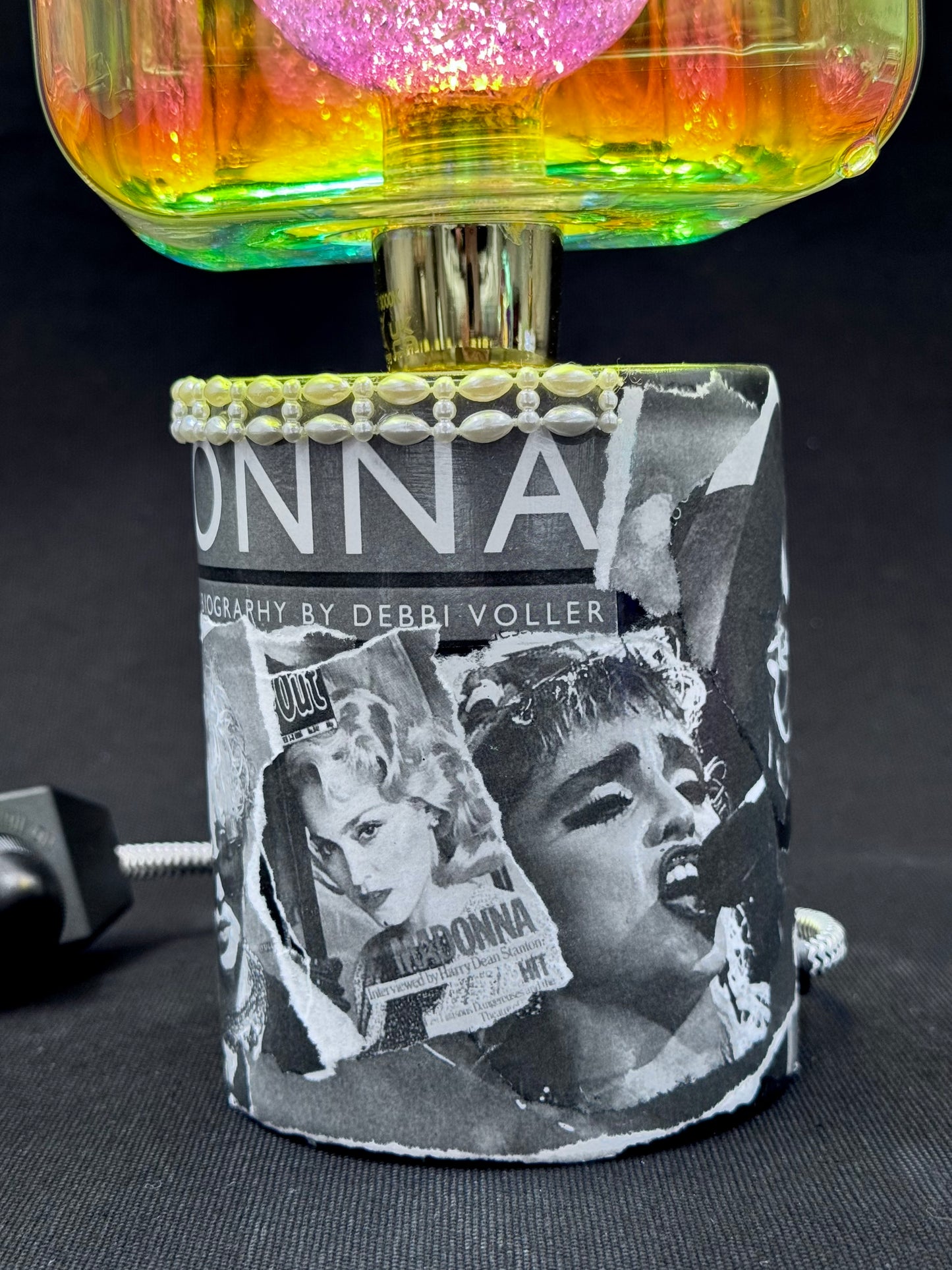 Madonna PopArt lampe med lyspære