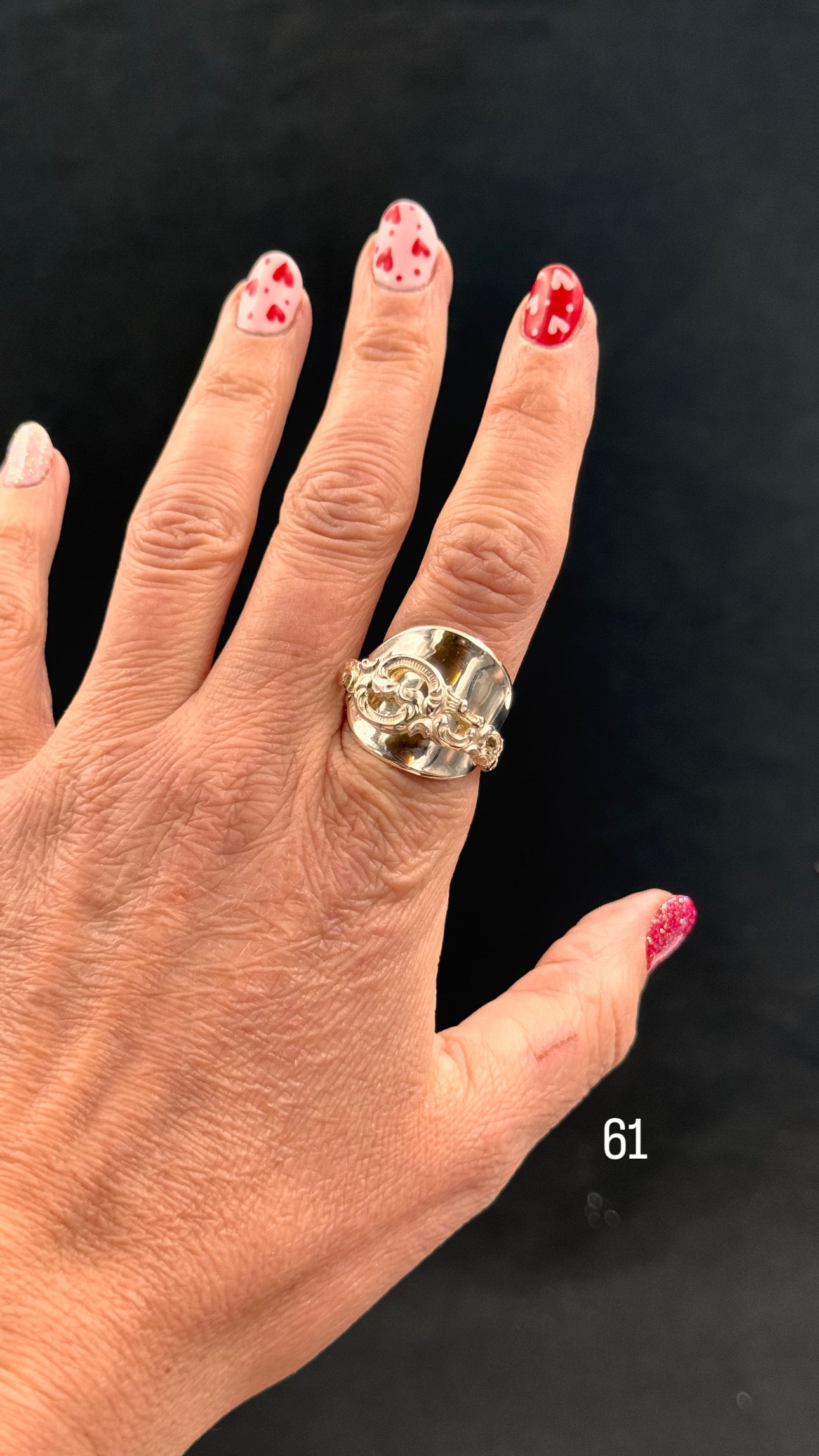 Vintage statement «Kloster» hvit str 61