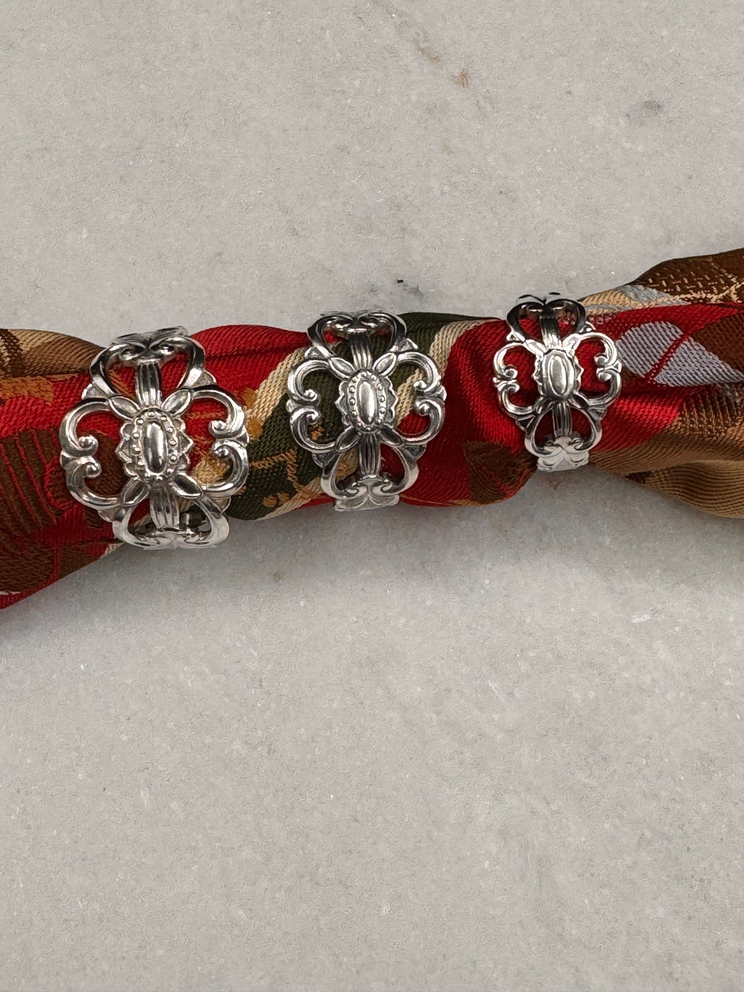 Vintage Skjerfring «Anne» liten