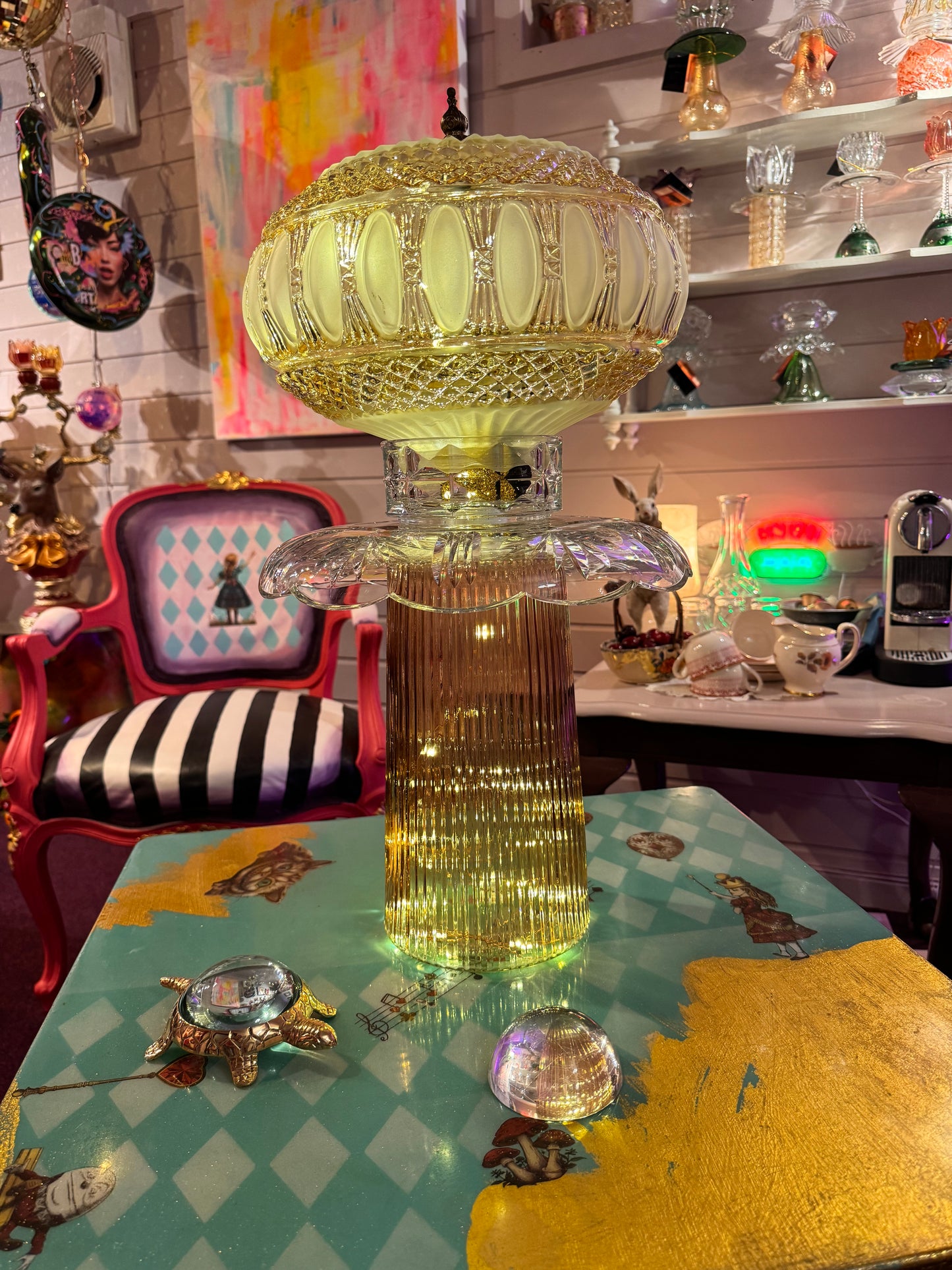 Sjelden Diamantlampe fra Bossini Italiensk design