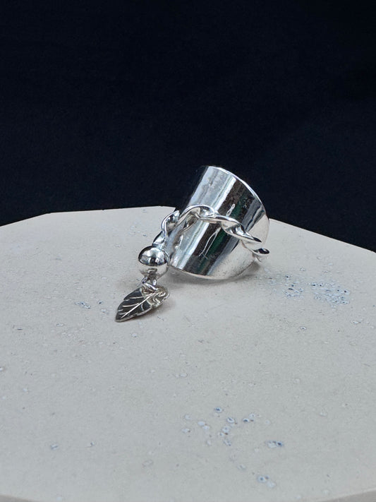 Vintage statement «Festbordsølv» str 62