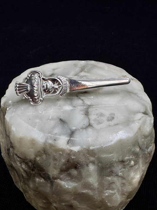 Vintage slipsnål Rolex Sølv