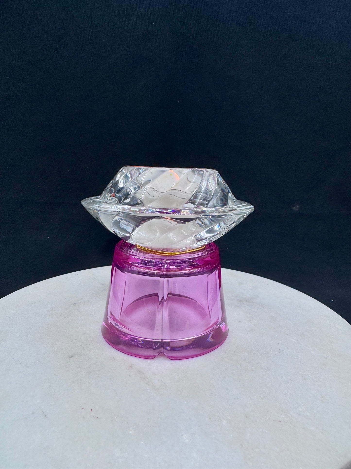 Vintage lysestake «mini» Rosa