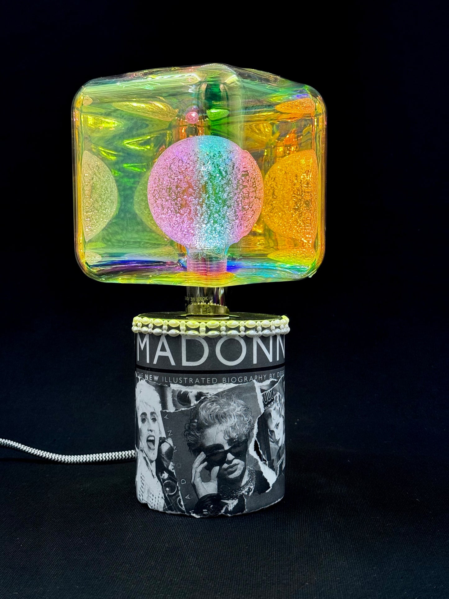 Madonna PopArt lampe med lyspære