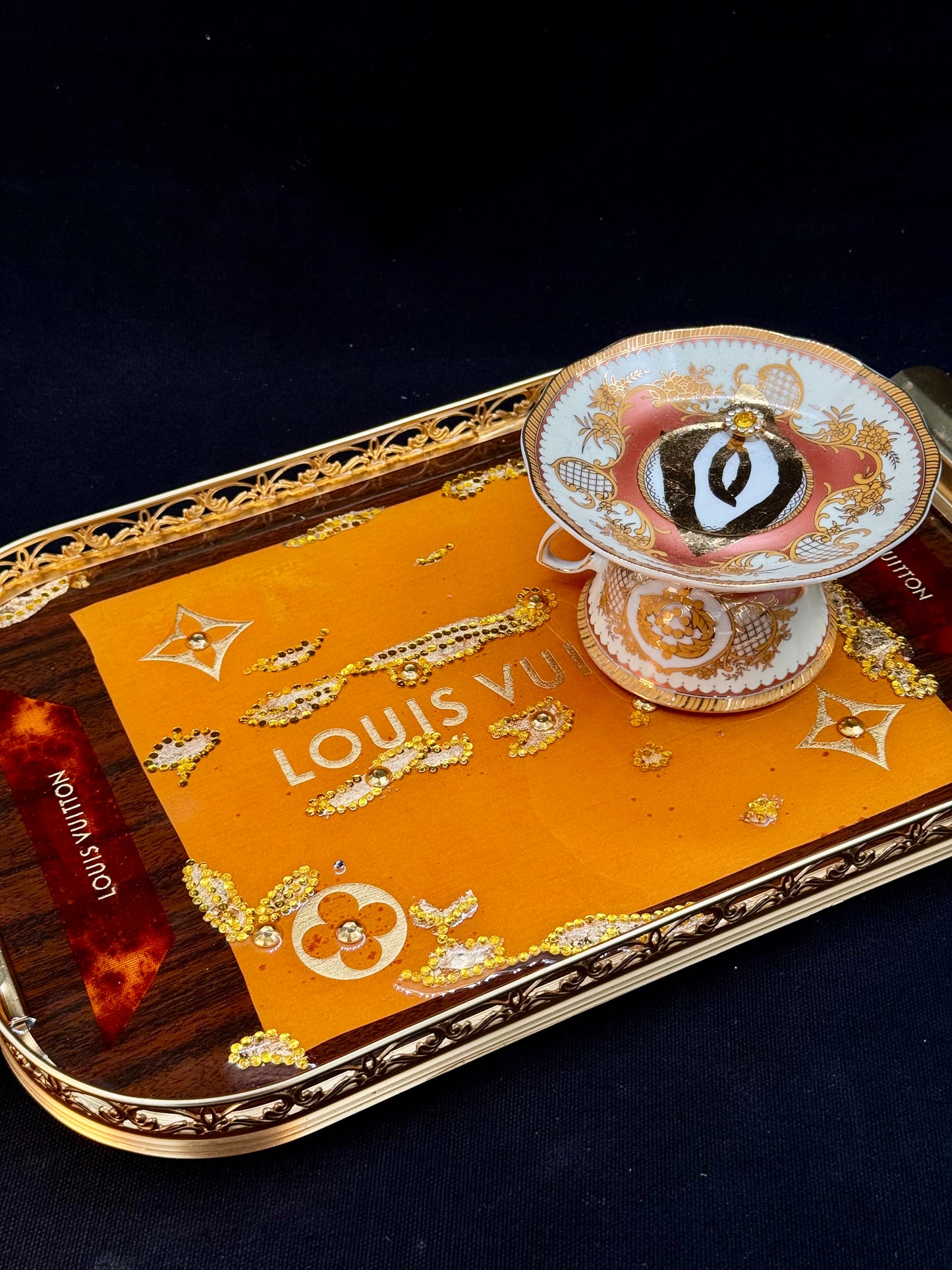 Vintage Louis Vuitton serveringsbrett