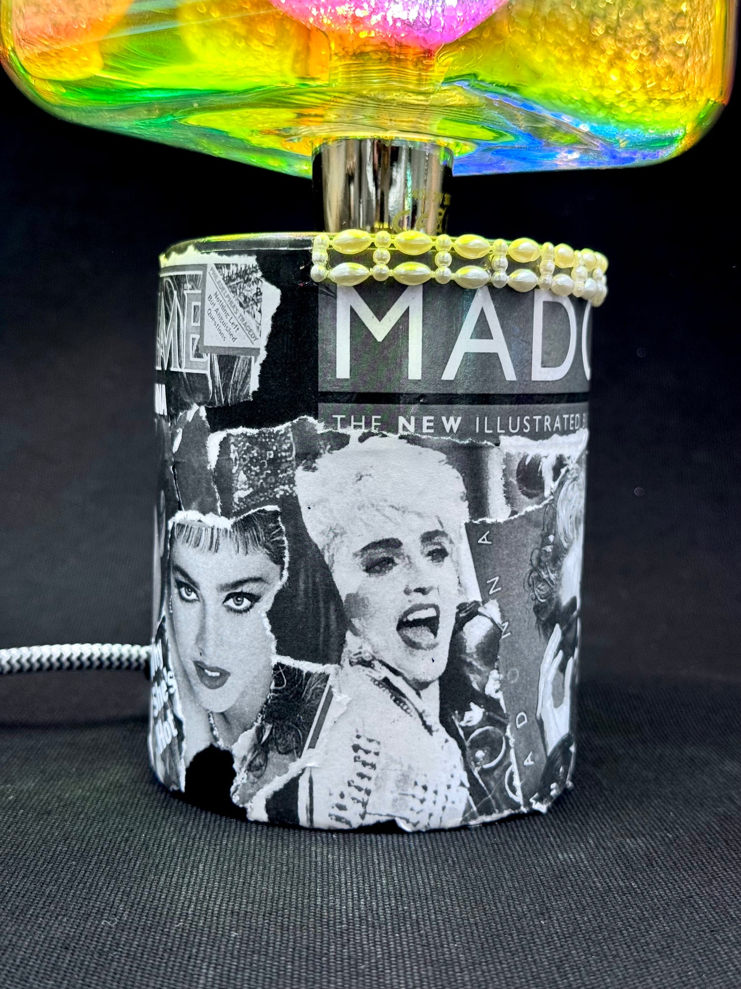 Madonna PopArt lampe med lyspære