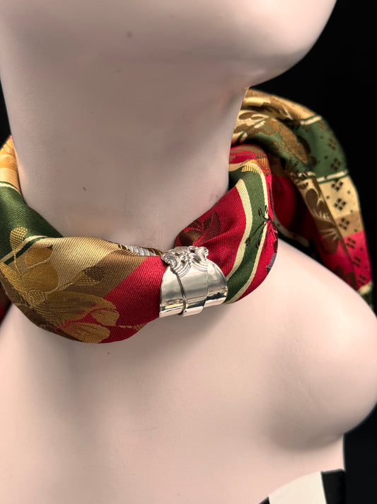 Vintage Skjerfring Statement «Anitra»