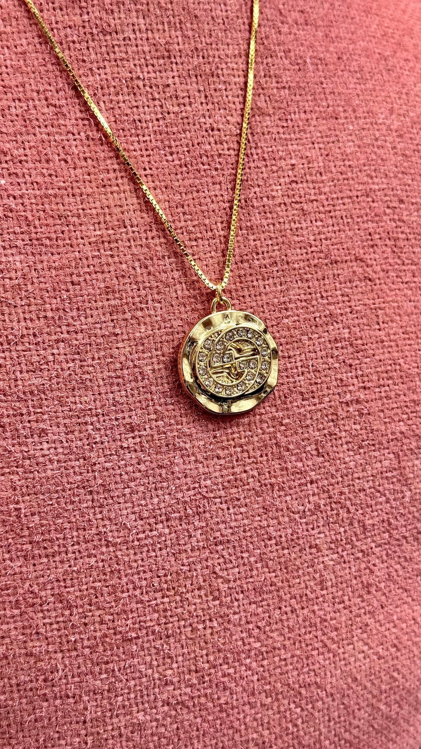Vintage Gucci smykke GG i diamanter og gull
