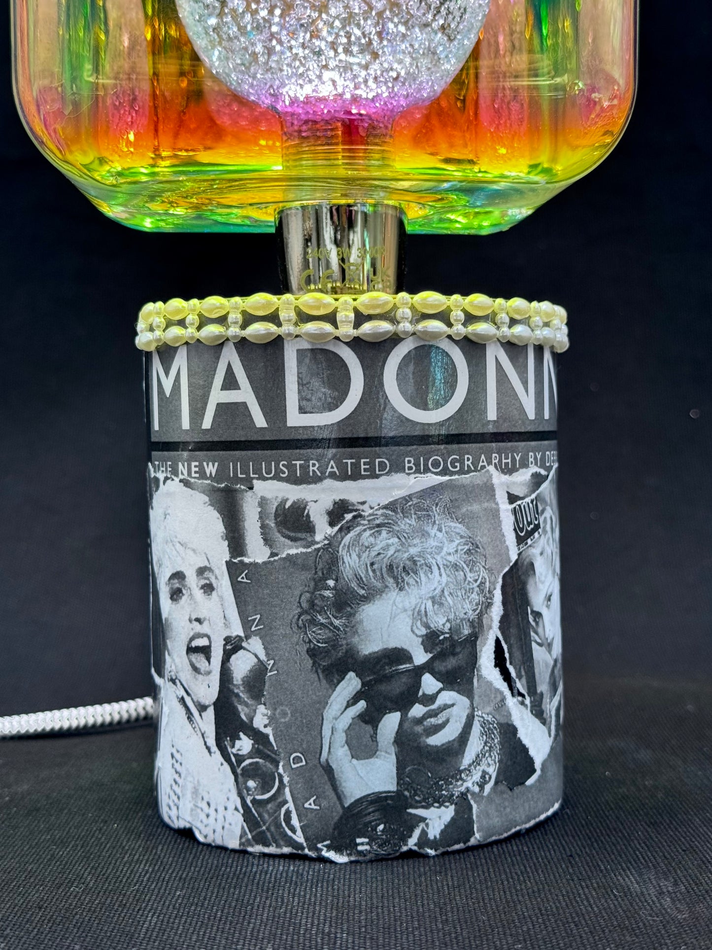 Madonna PopArt lampe med lyspære