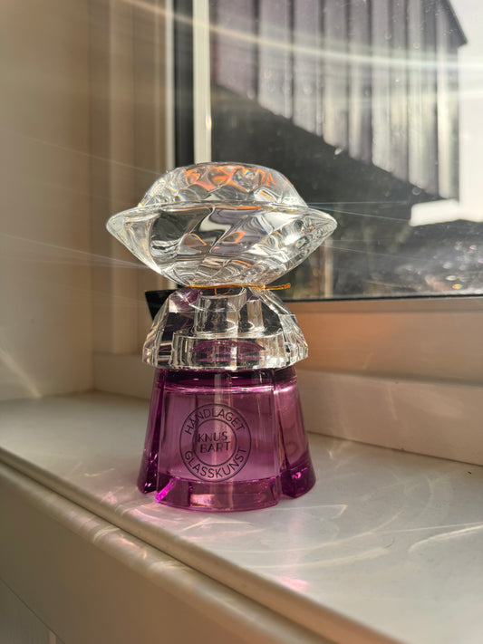 Vintage lysestake «mini» Lilla