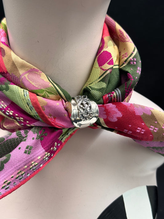 Vintage Skjerfring Statement «Kloster»