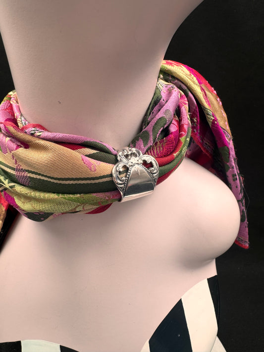 Vintage Skjerfring «Laila» stor