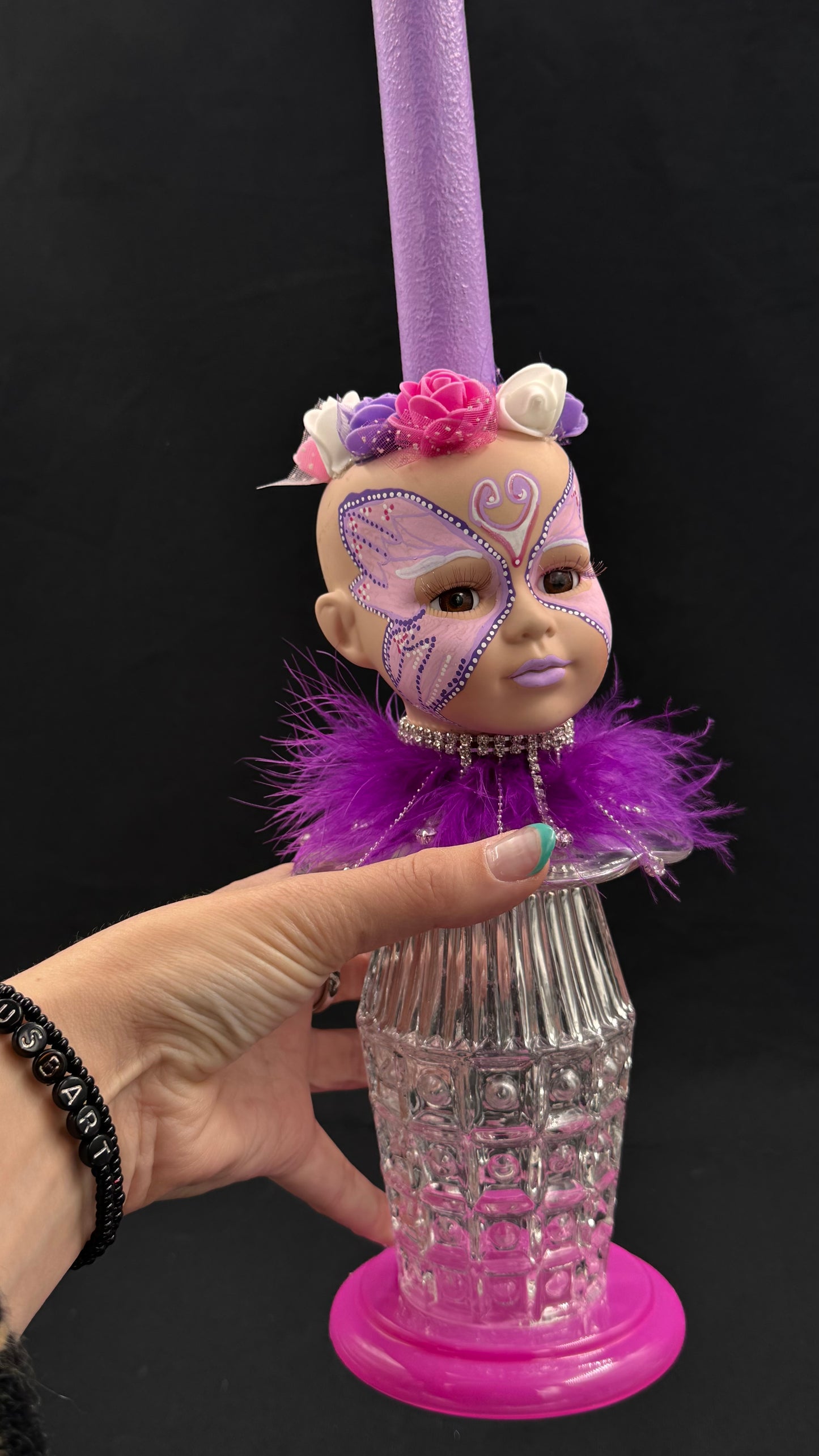 Vintage Dukke «Sommerfugl»