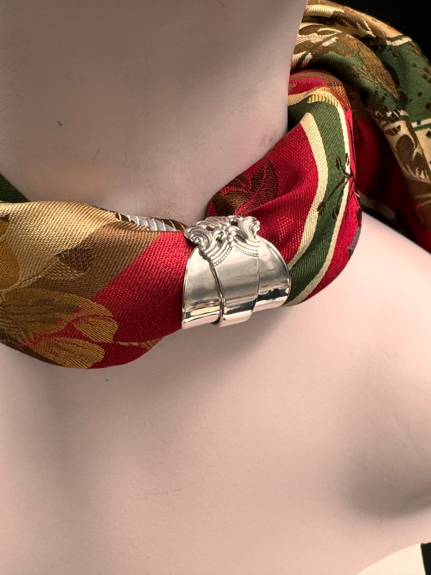 Vintage Skjerfring Statement «Anitra»