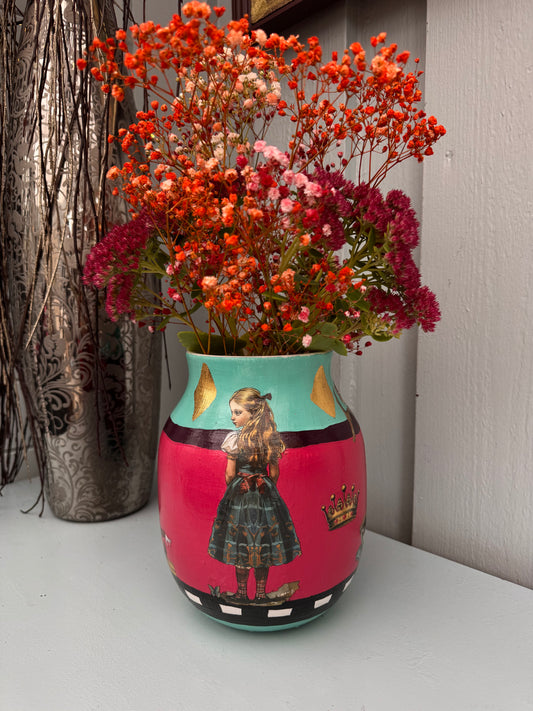 Alice i eventyrland vase - Kahler