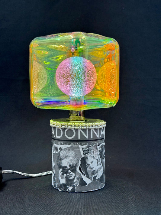 Madonna PopArt lampe med lyspære