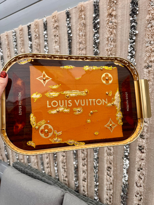 Vintage Louis Vuitton serveringsbrett