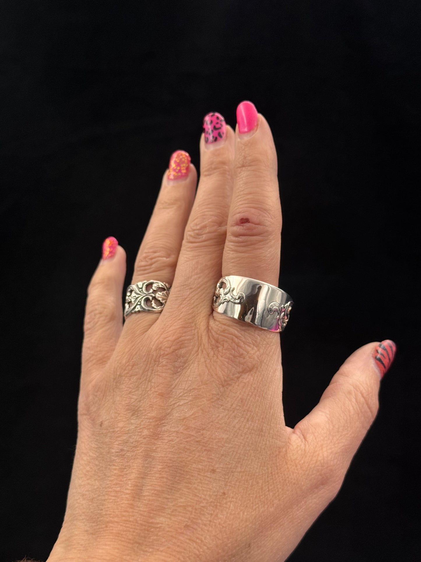 Bestilling - Vintage 1 ring av eget sølv