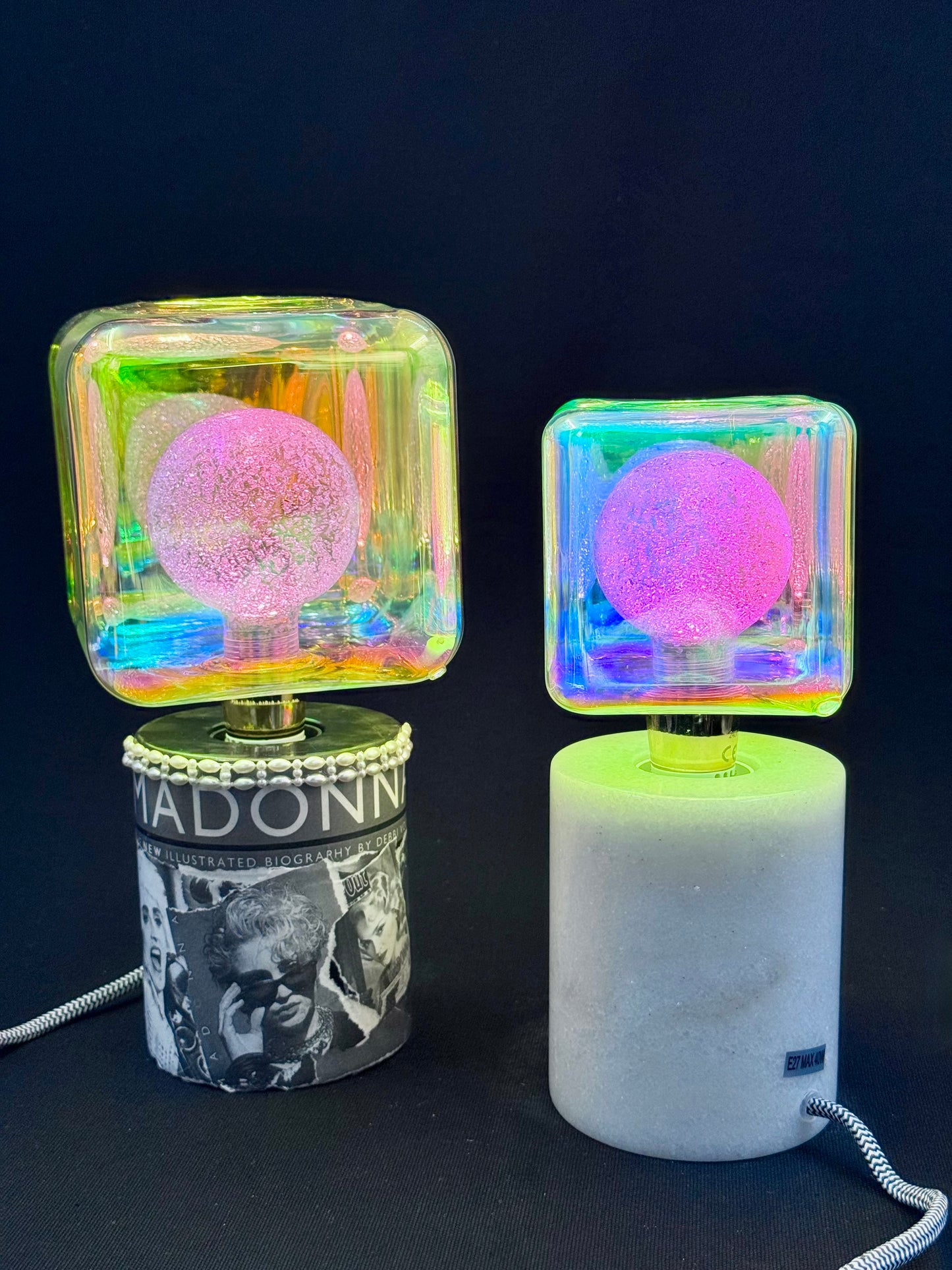 Madonna PopArt lampe med lyspære