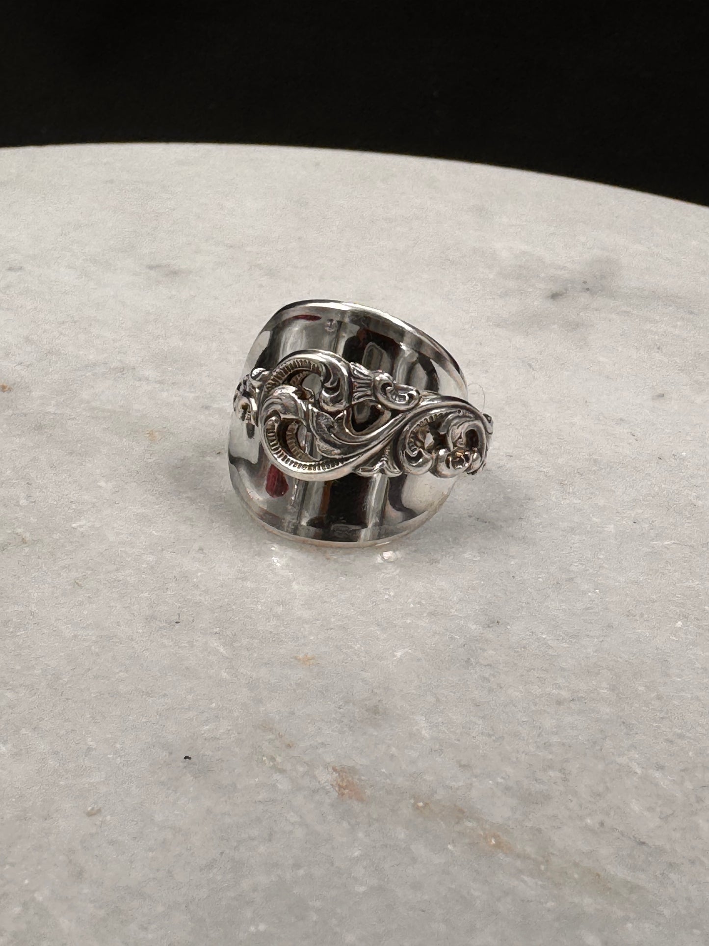 Vintage Skjerfring Statement «Dobbel Rokokko»