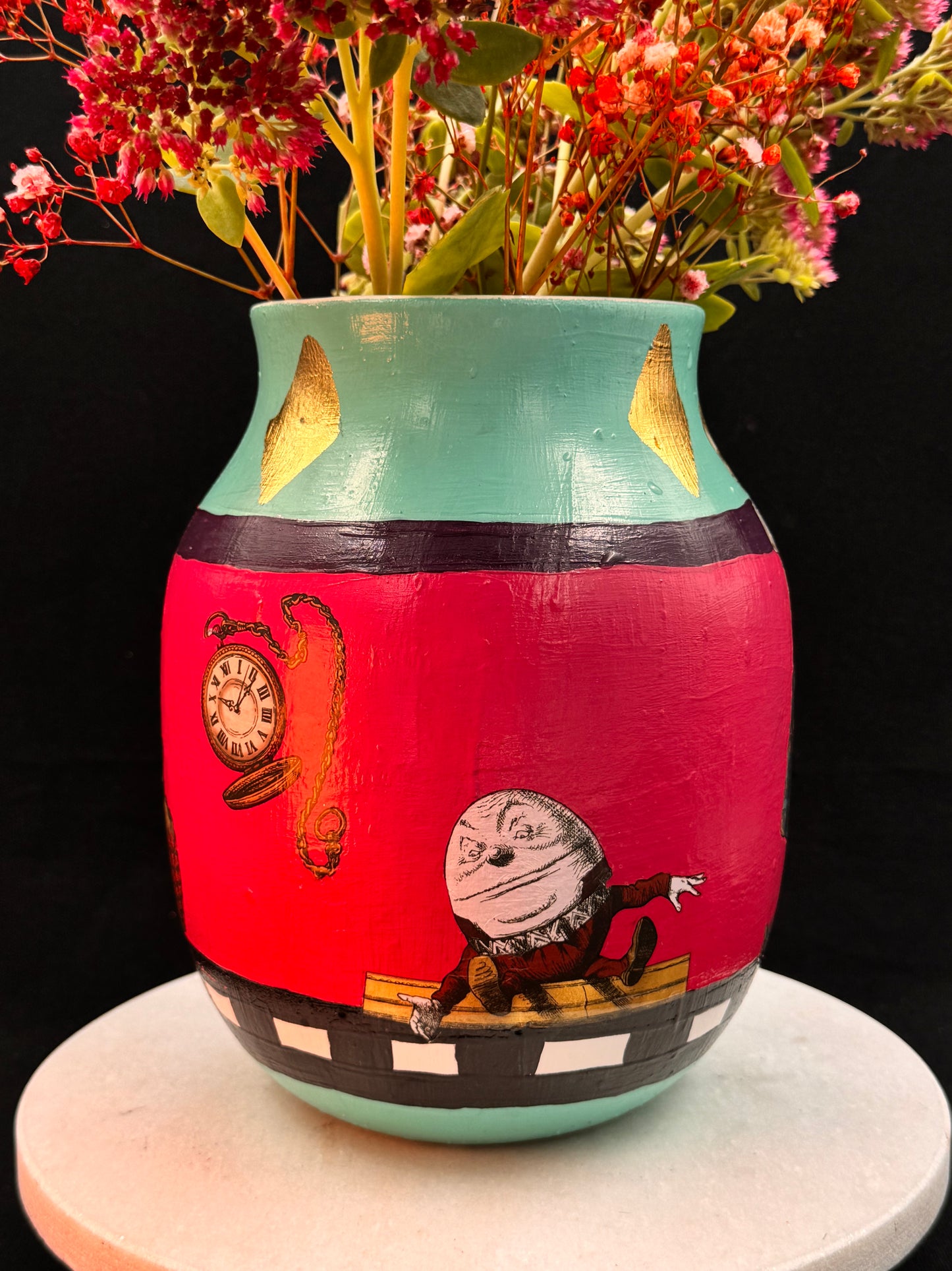 Alice i eventyrland vase - Kahler
