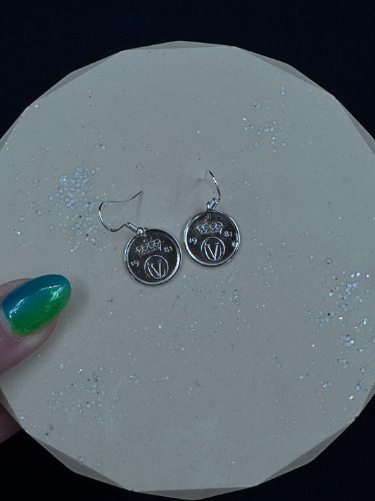 Vintage øredobber 10 øringer fra 1981