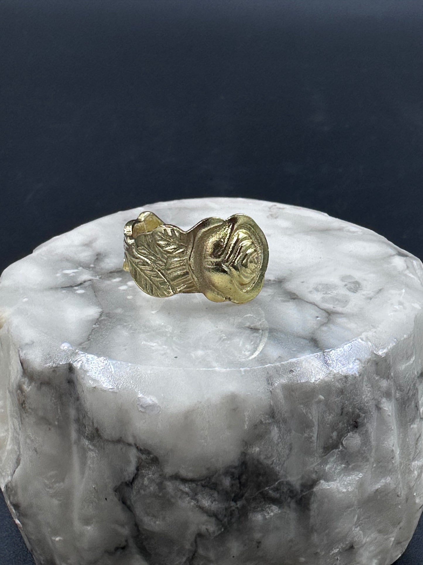 Vintage ring «Japansk rose» str 54