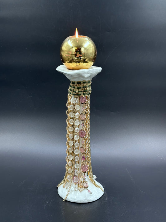 GoldDigger lysestake med gull og glitter