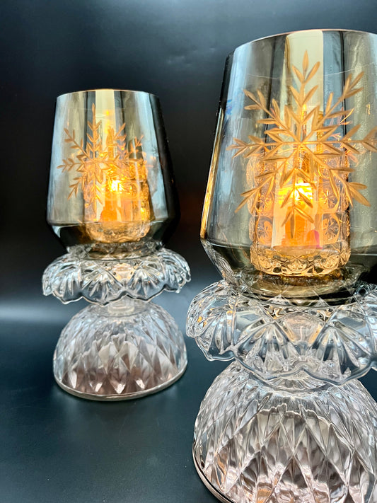 Lyslykt i vinterstil