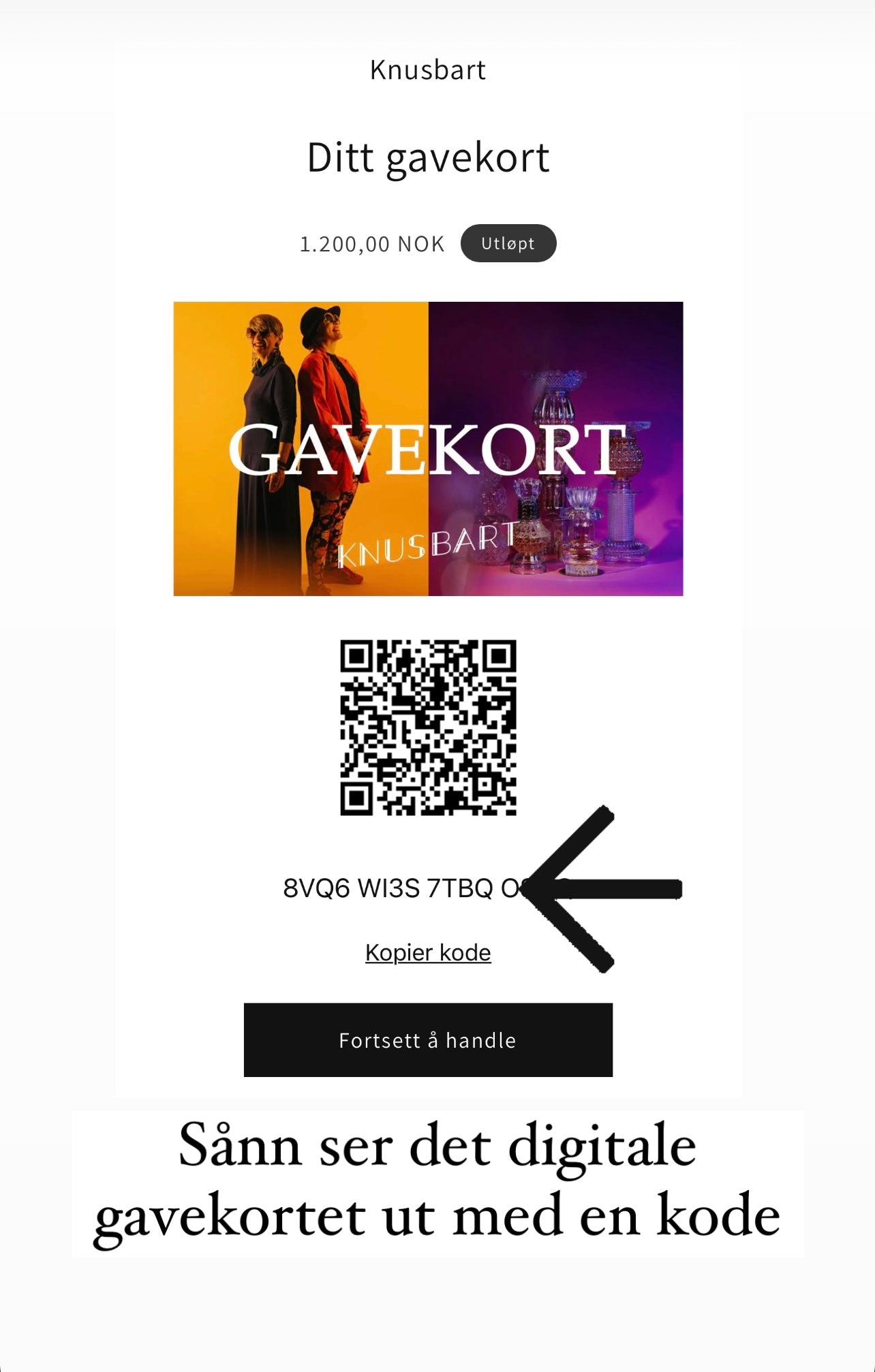 Breakable Gift Card