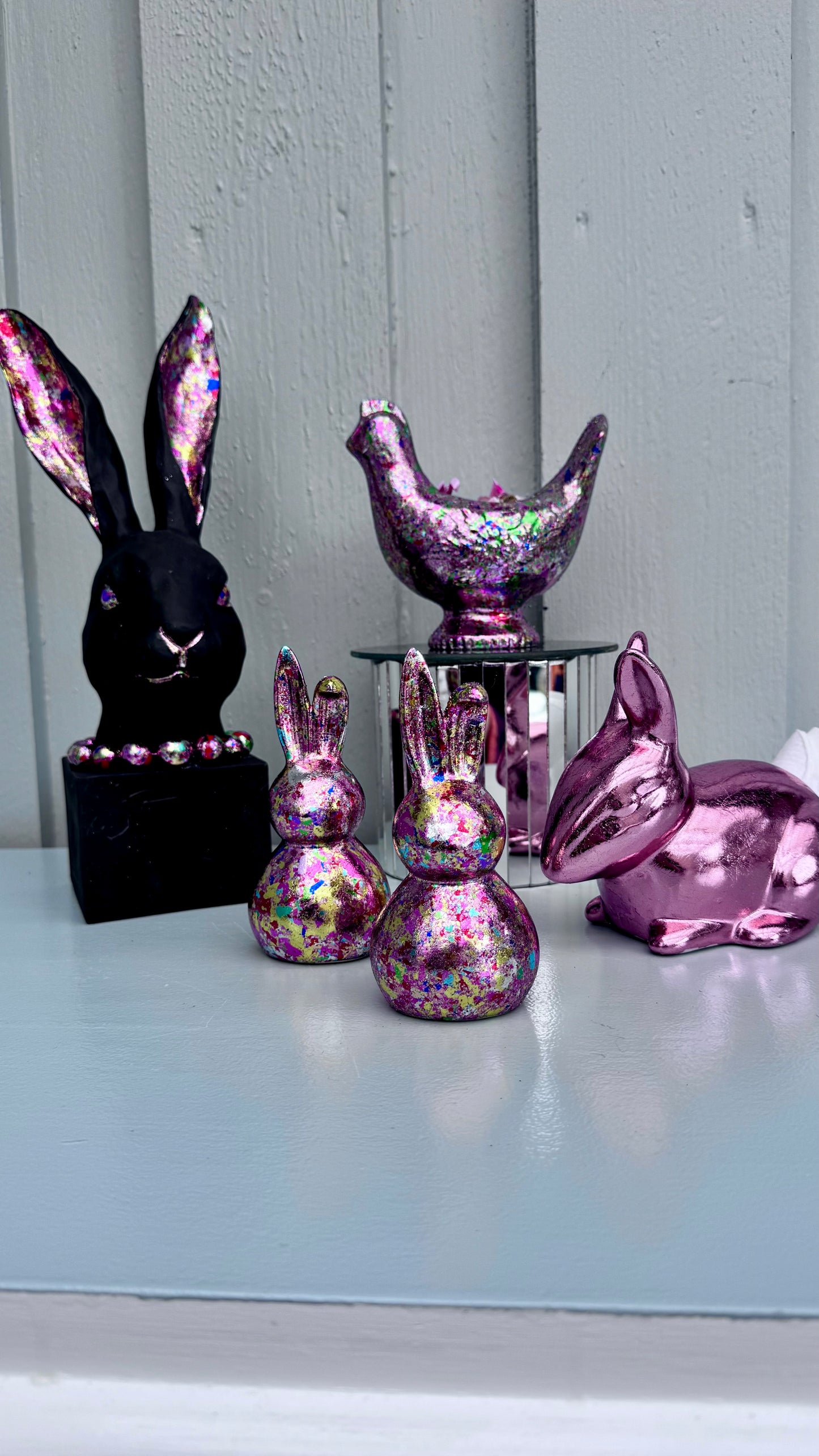 2 Sassy og fargerike kaniner