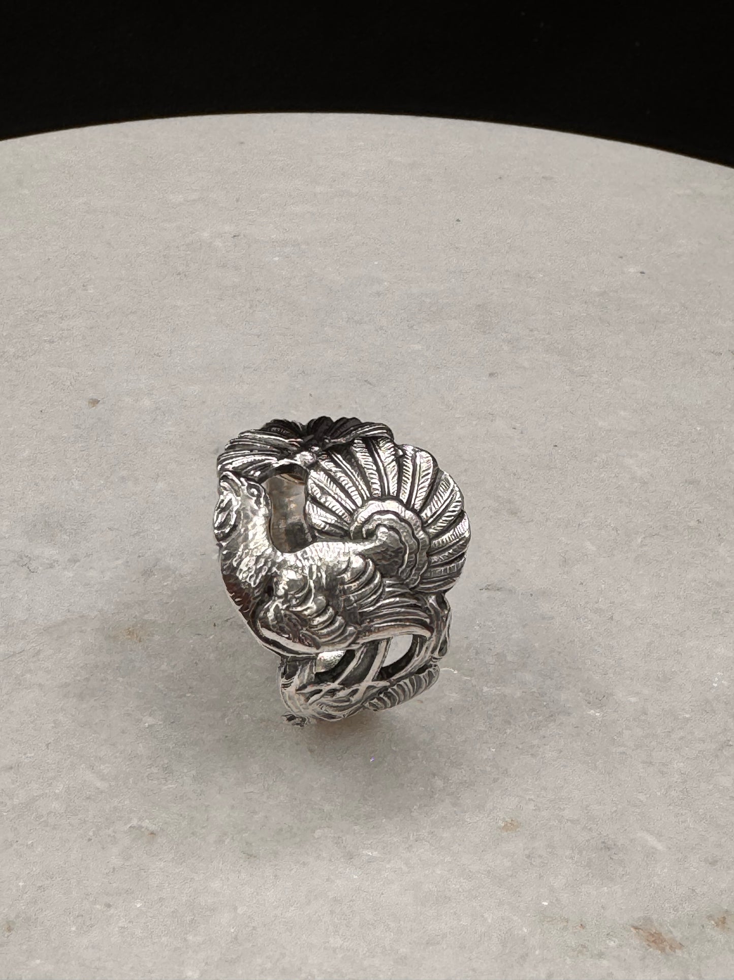 Vintage Skjerfring «Tiur»