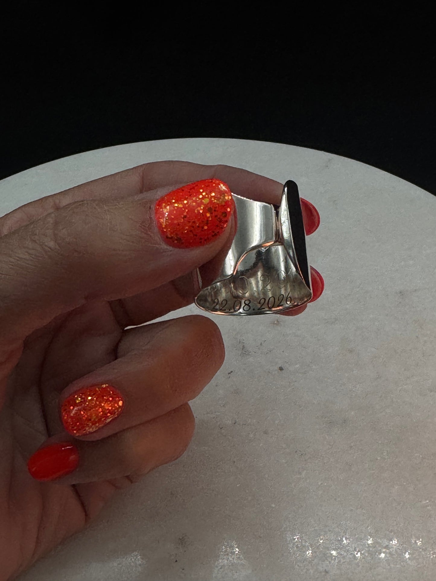 Bestilling! Vintage ring, slipsnål og skjerfring av eget sølv