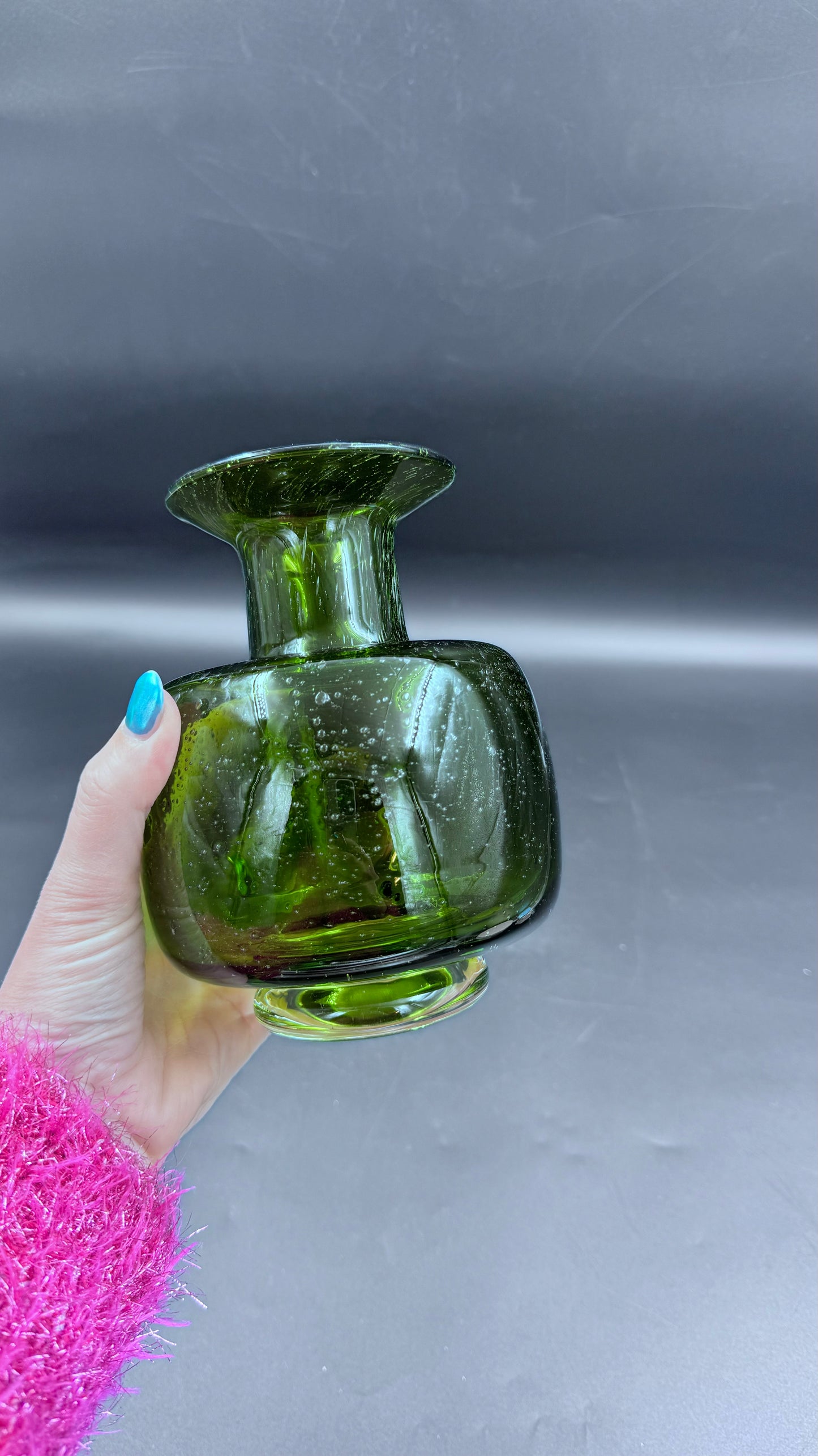 Vintage vase grønn