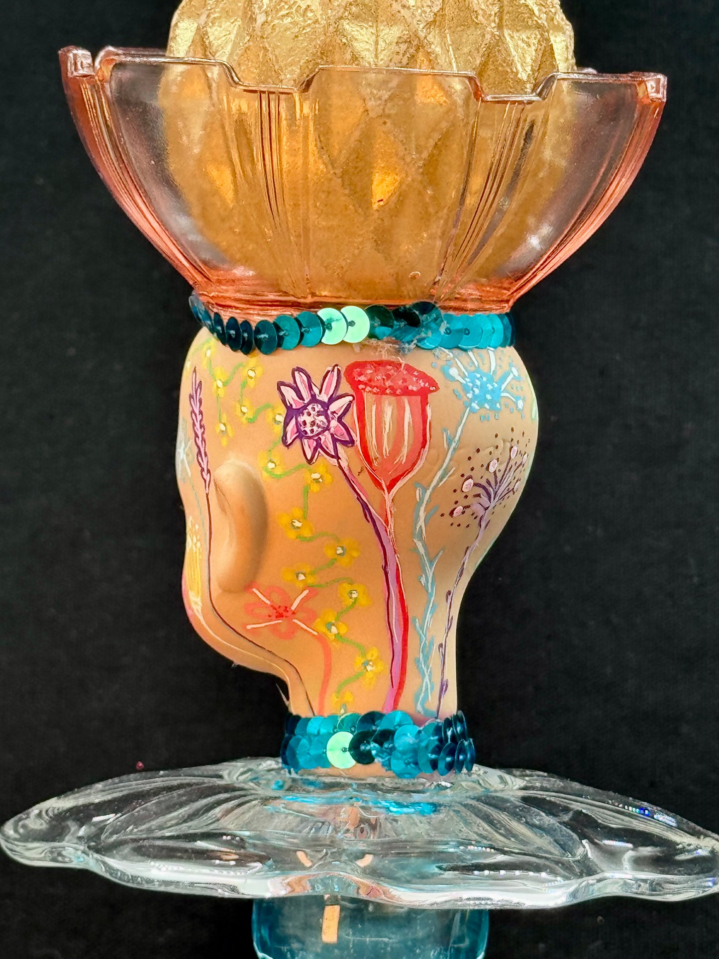 Vintage Dukke «FlowerLady»
