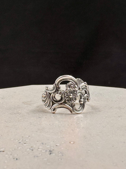 Vintage Sølvring «Oldemor» str 52