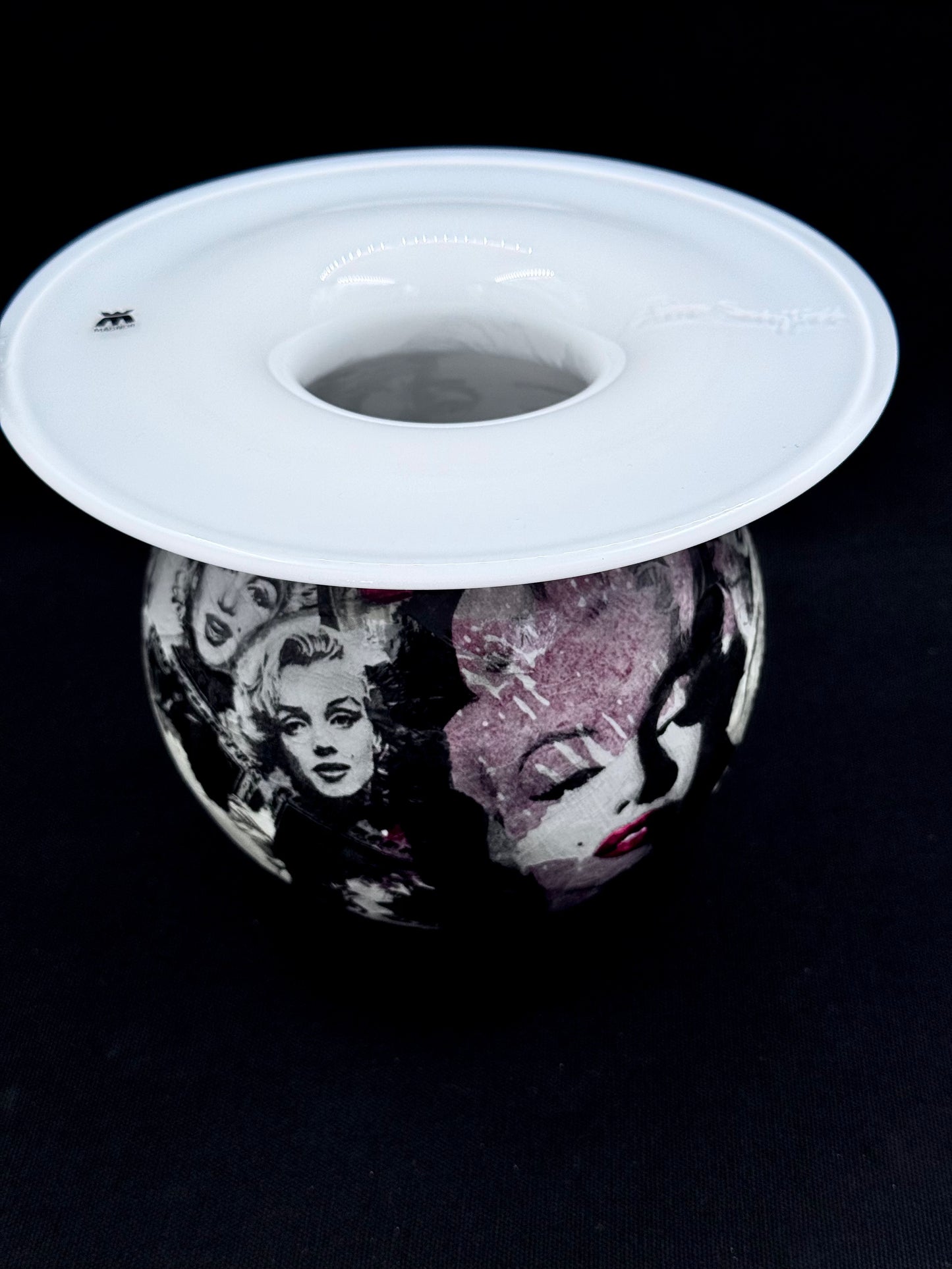 PopArt Boblevase med Marilyn Monroe