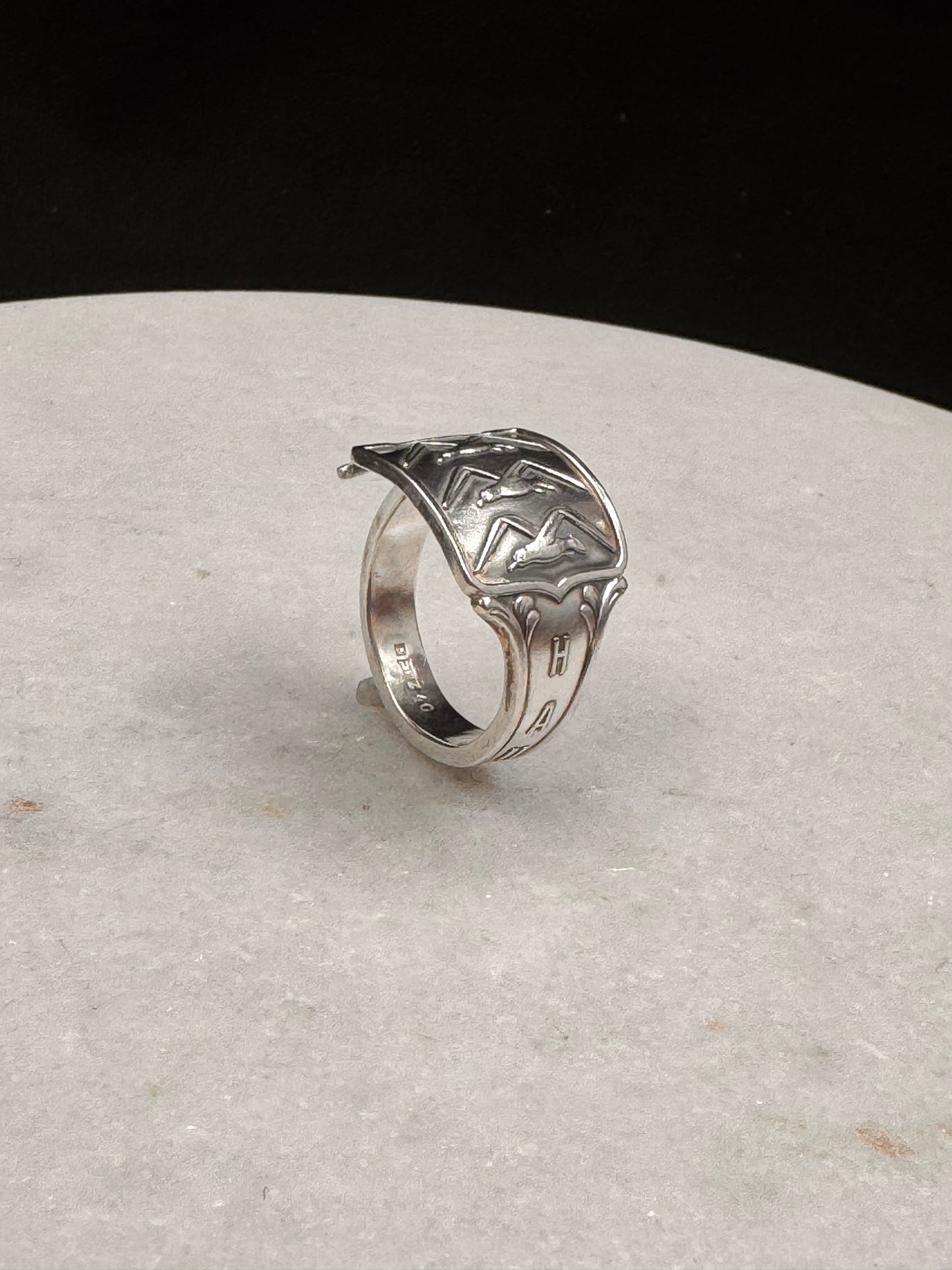 Vintage Skjerfring «Haugesund»