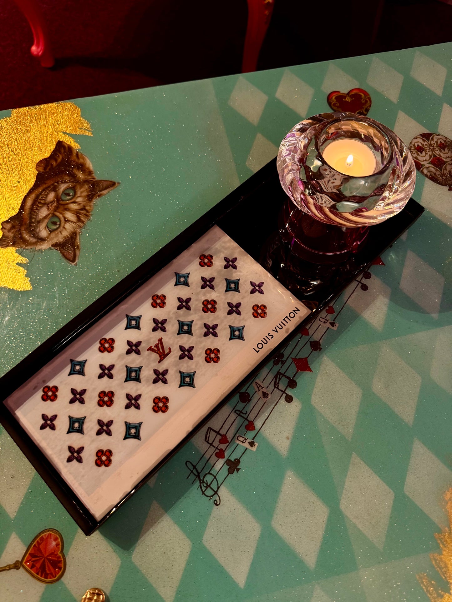 Special edition Louis Vuitton lysfat / pyntefat