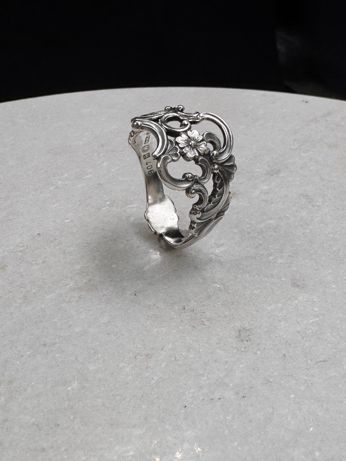 Vintage Skjerfring «Oldemor»