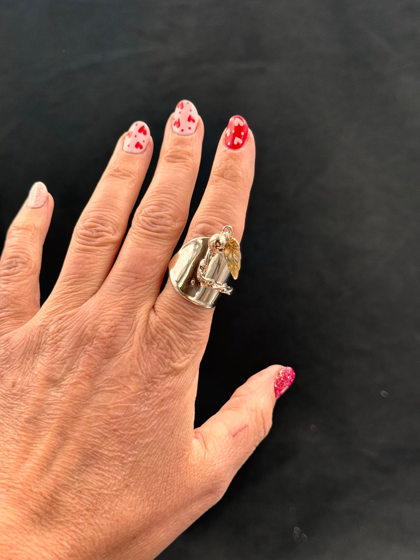 Vintage statement «Festbordsølv» str 61