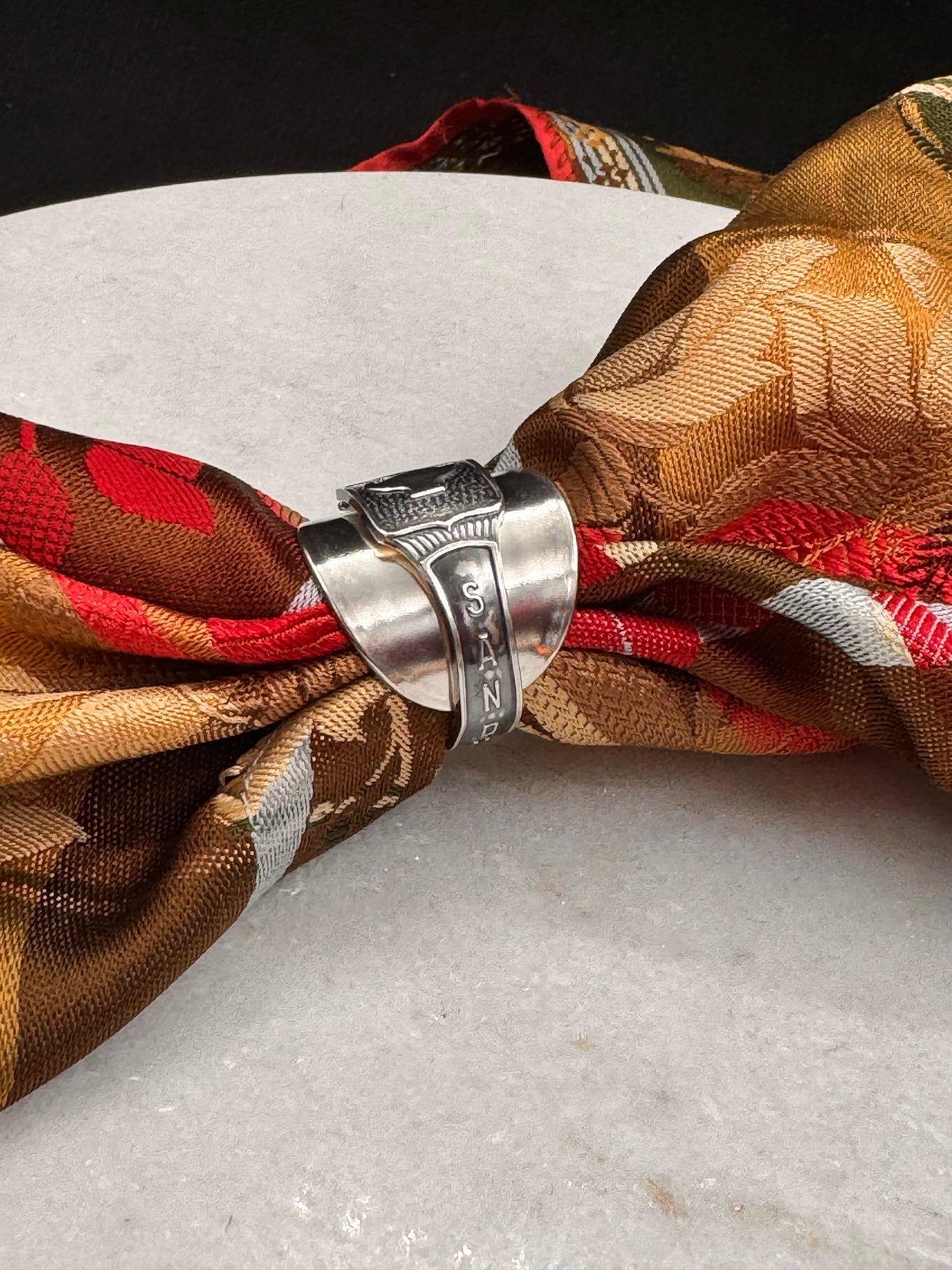 Vintage Skjerfring «Sandnes» Statement