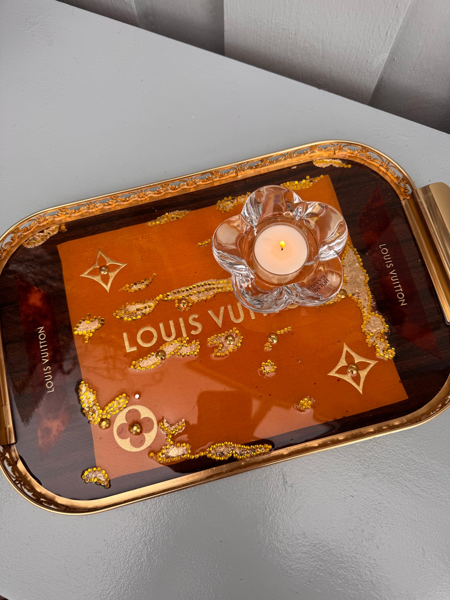 Vintage Louis Vuitton serveringsbrett