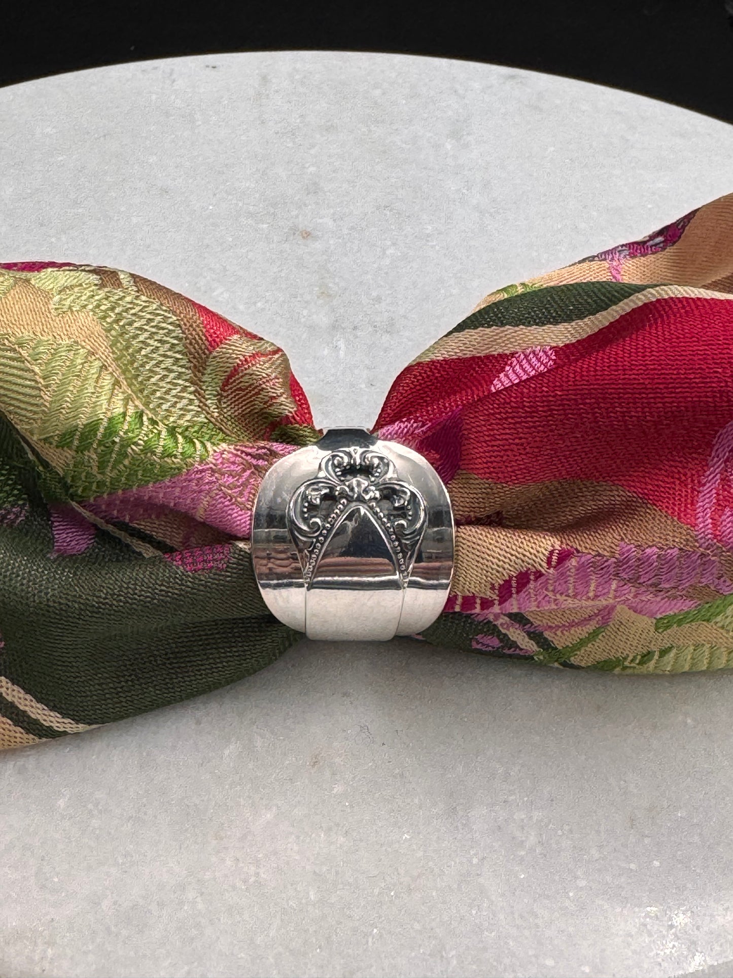 Vintage Skjerfring Statement «Laila»