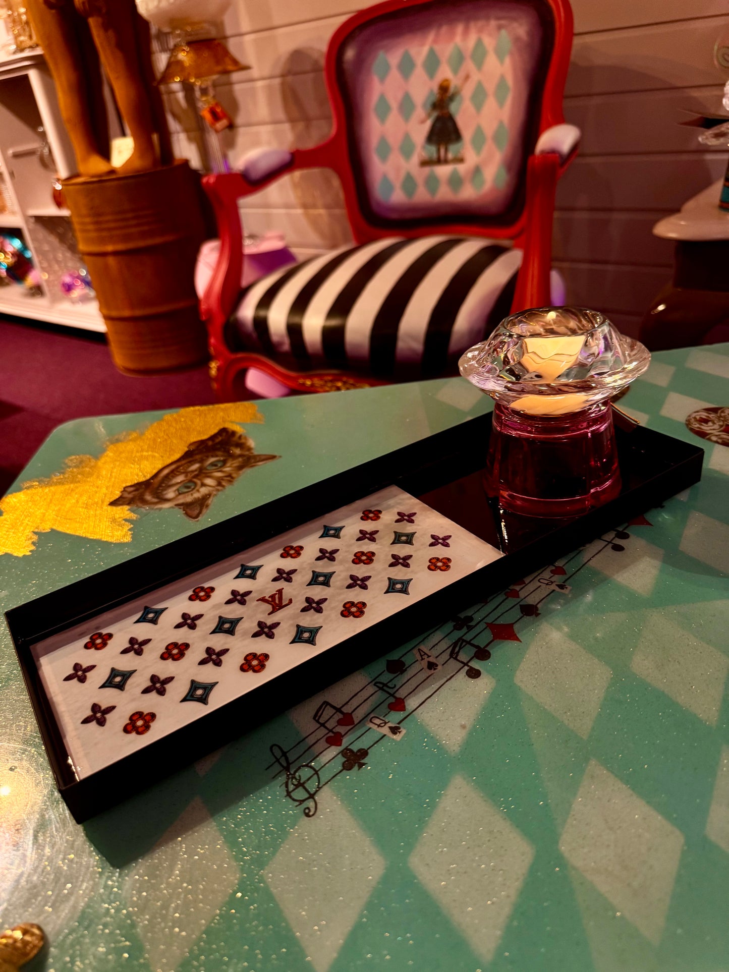 Special edition Louis Vuitton lysfat / pyntefat