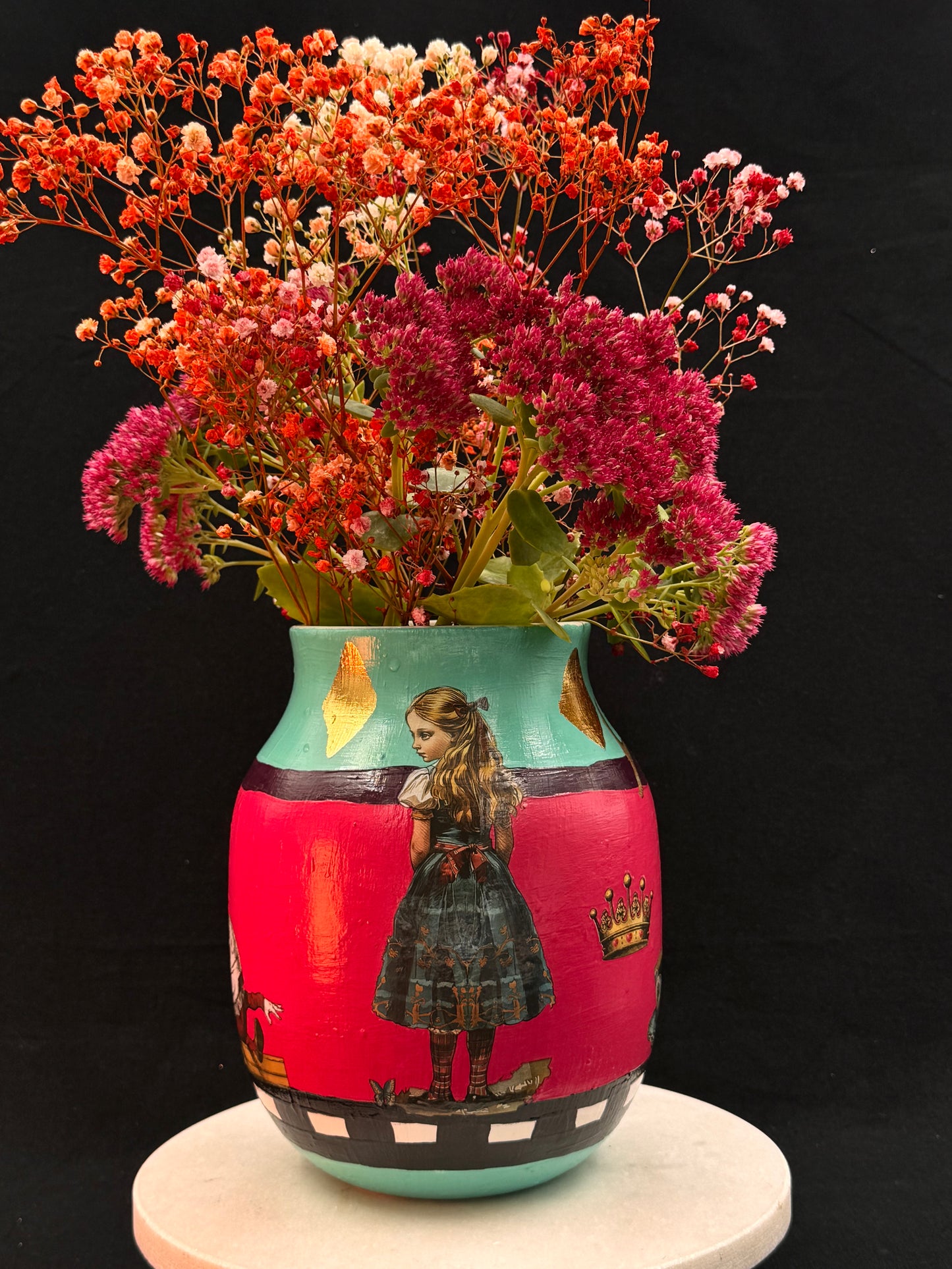 Alice i eventyrland vase - Kahler