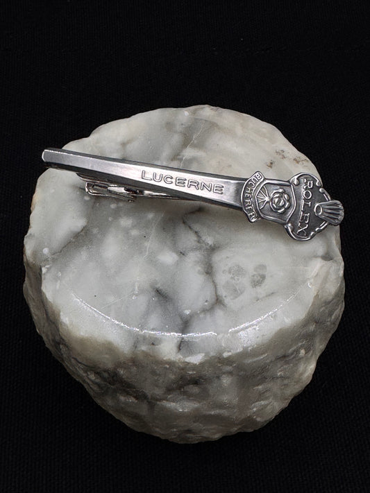 Vintage slipsnål Rolex Lucerne stål