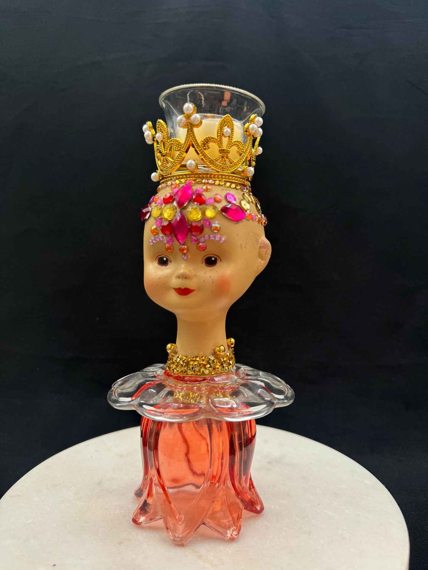 Vintage Dukke «Dronning Rubina»