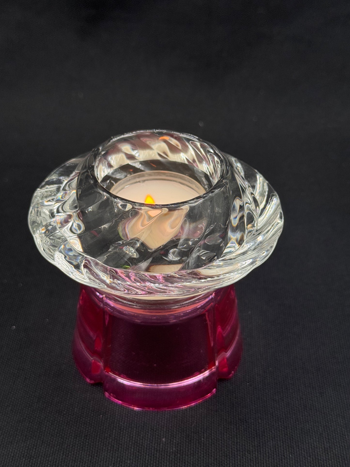 Vintage lysestake «mini» Rosa