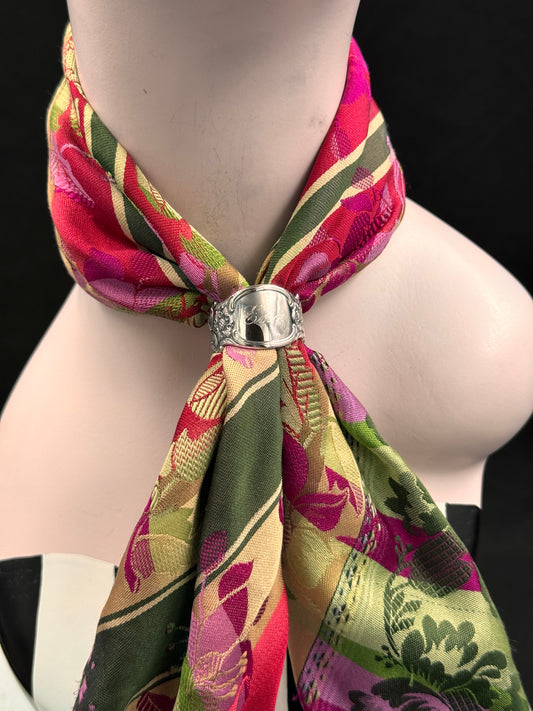 Bestilling/reservert! Vintage Skjerfring «eget sølv»